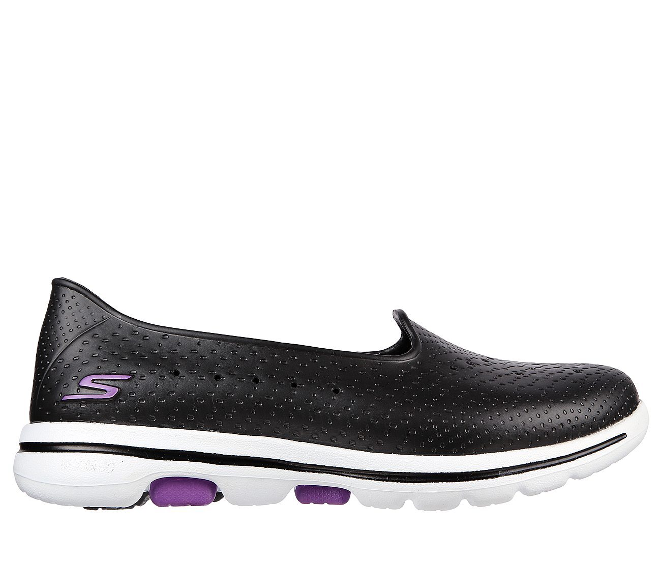Skechers Παπούτσι Γυναικείο - Cali Gear: Go Walk 5-Sun Kissed - 111105-BKW - Black-White - Image 2