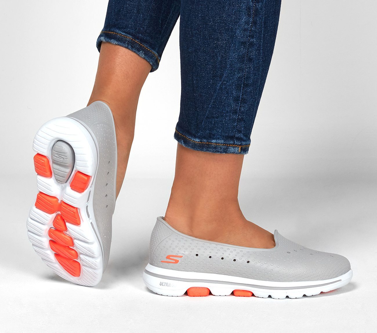 Skechers Γυναικείο Παπούτσι - Cali Gear - Go Walk 5 - Sun Kissed - 111105-GRY - Grey - Image 2