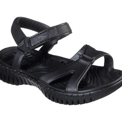 Skechers Γυναικείο Πέδιλο-Σανδάλι - Cali Gear: Go Walk Smart - Aloha - 111116-BBK - Black