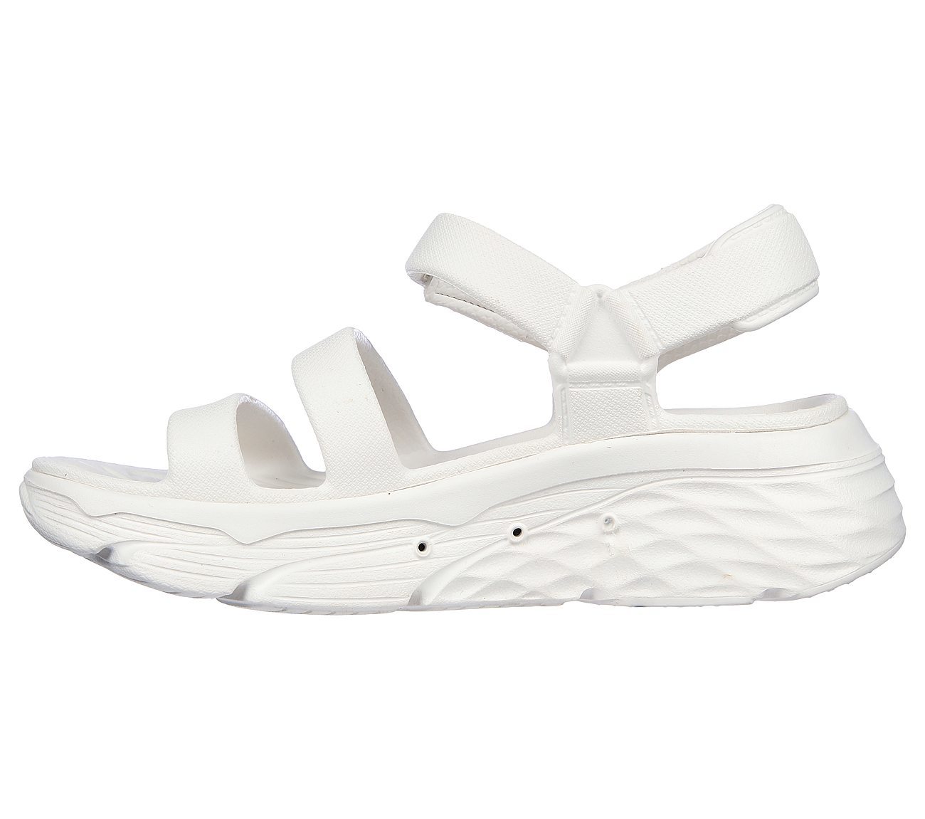 Skechers Σανδάλια Πέδιλα Γυναικεία - Foamies: Max Cushioning - Aura 111126-WHT White - Image 2