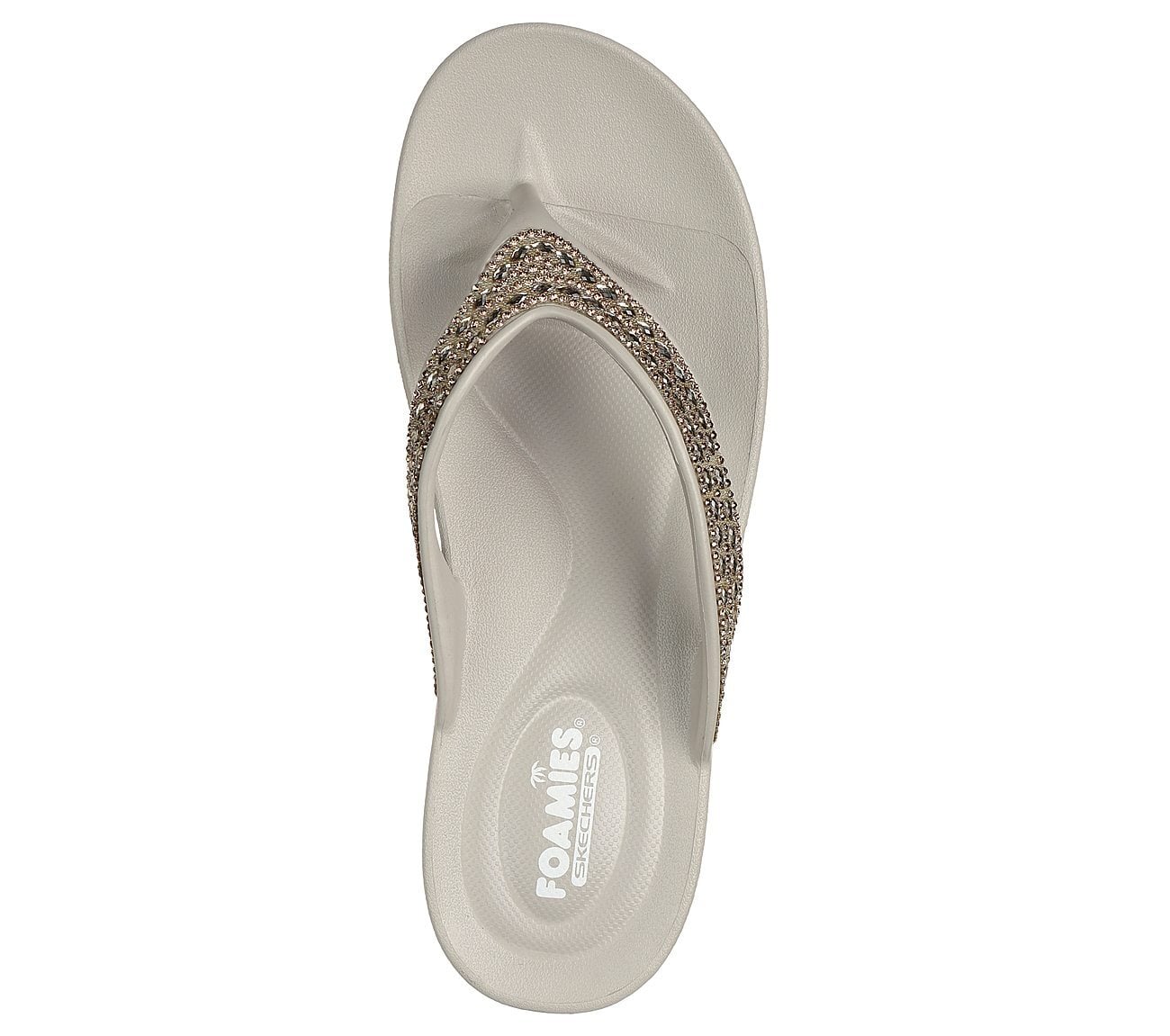 Skechers Παπούτσι Γυναικείο - Foamies: Glitzy - 111224-NAT - Beige - Image 3