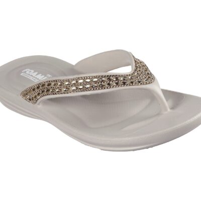 Skechers Παπούτσι Γυναικείο - Foamies: Glitzy - 111224-NAT - Beige
