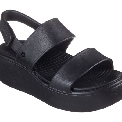 Skechers Γυναικείο Πέδιλο - Foamies Arch Fit Upbeat - Sunrise - 111257-BBK - Black