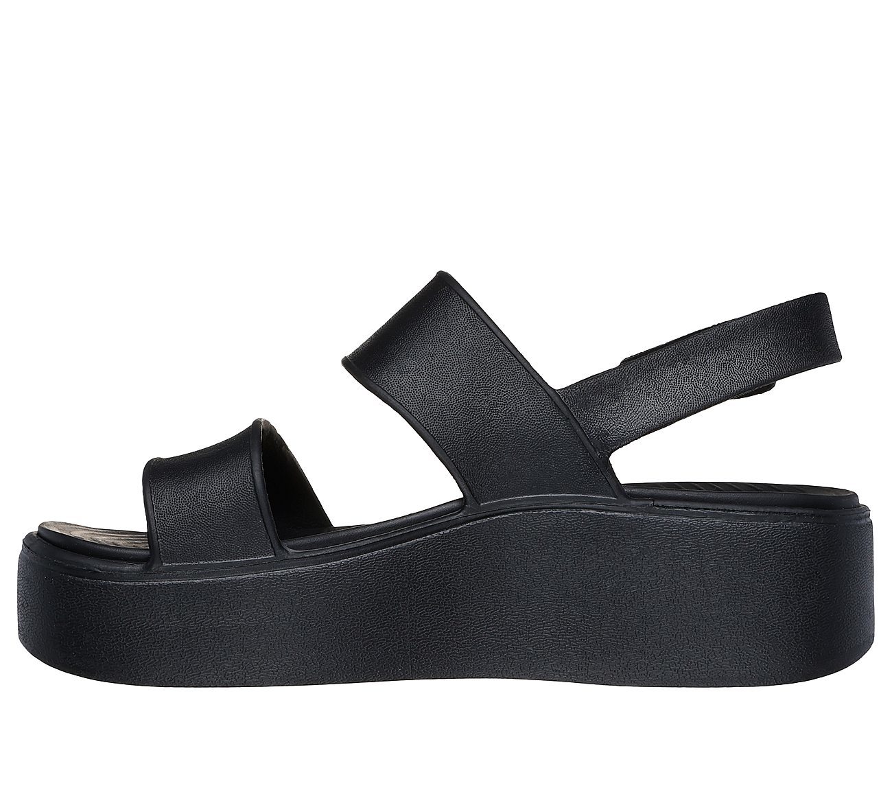 Skechers Γυναικείο Πέδιλο - Foamies Arch Fit Upbeat - Sunrise - 111257-BBK - Black - Image 2