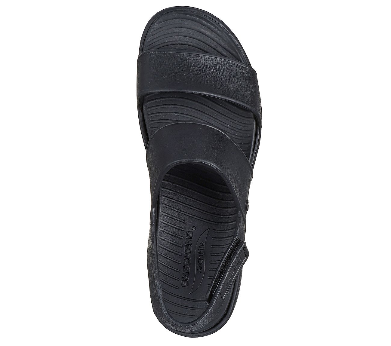 Skechers Γυναικείο Πέδιλο - Foamies Arch Fit Upbeat - Sunrise - 111257-BBK - Black - Image 4