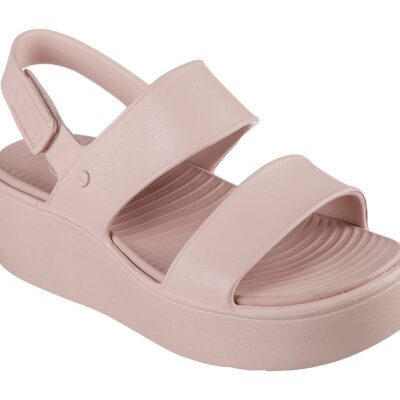Skechers Γυναικείο Πέδιλο - Foamies Arch Fit Upbeat - Sunrise - 111257-LTPK - PINK