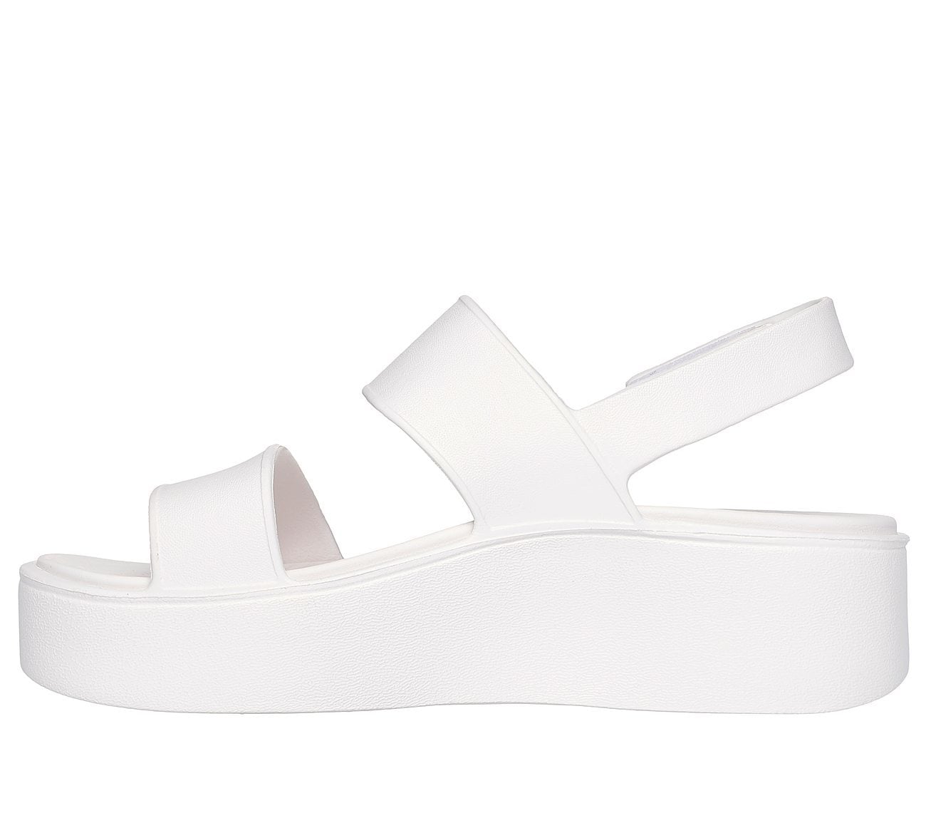 Skechers Γυναικείο Πέδιλο - Foamies Arch Fit Upbeat - Sunrise - 111257-WHT White - Image 4