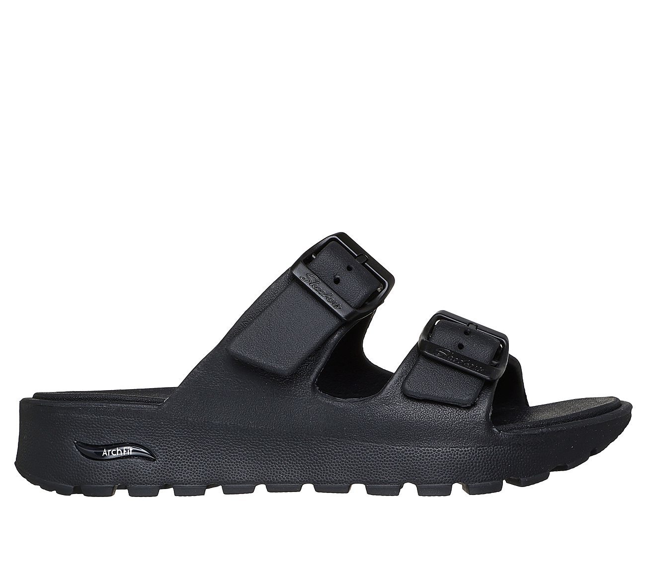 Skechers Γυναικείο Πέδιλο - Σανδάλι - Foamies: Arch Fit Footsteps - Desir - 111304-BLK - Black - Image 4