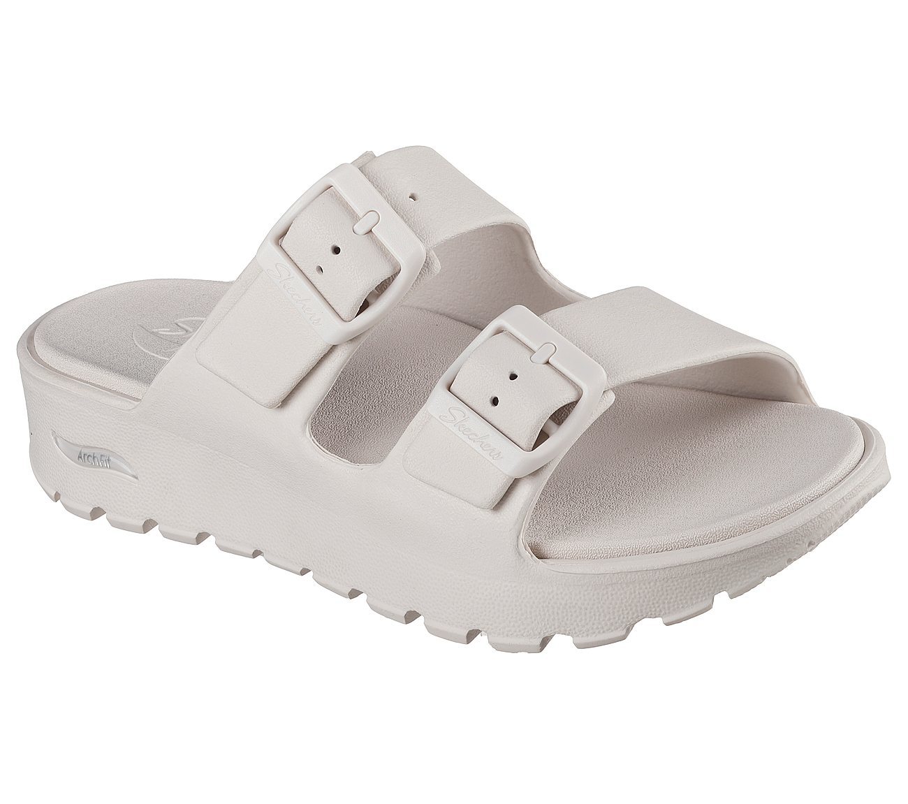 Skechers Γυναικείο Πέδιλο - Σανδάλι - Foamies: Arch Fit Footsteps - Desir - 111304-TPE NATURAL