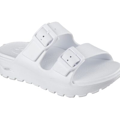 Skechers Γυναικείο Πέδιλο - Σανδάλι - Foamies: Arch Fit Footsteps - Desir - 111304-WHT White