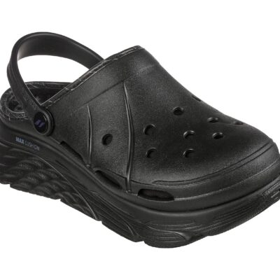 Skechers Σανδάλια Πέδιλα Γυναικεία - Max Cushioning - Whirlwind - 111346-BBK - Black