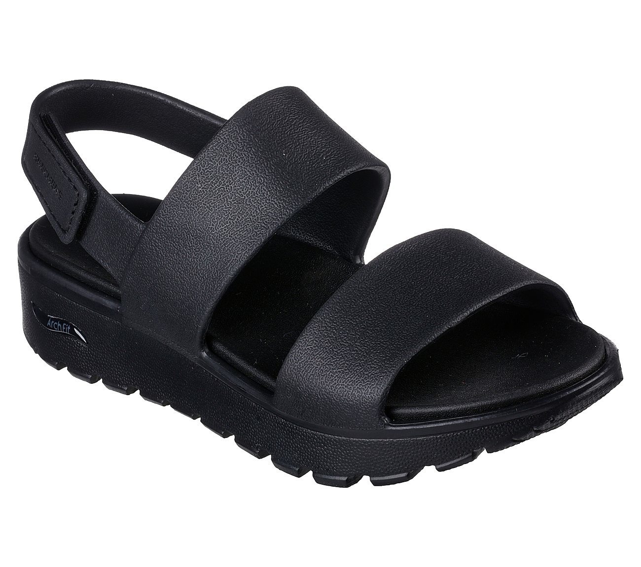 Skechers Γυναικείο Πέδιλο - Foamies: Arch Fit Footsteps - Day Dream - 111380-BBK - Black
