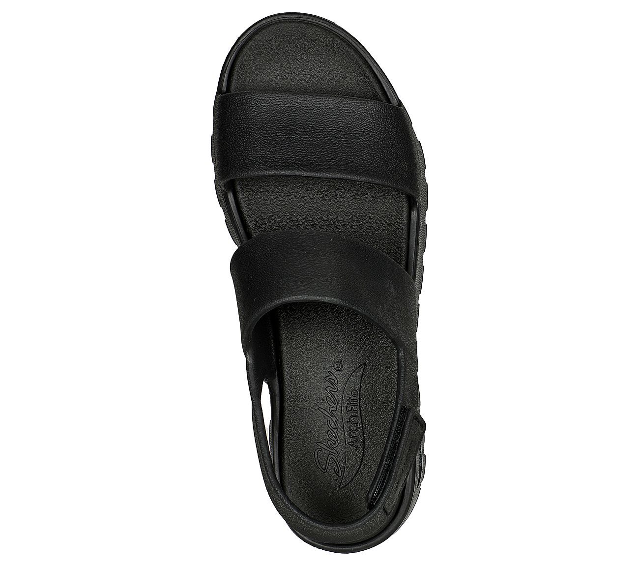 Skechers Γυναικείο Πέδιλο - Foamies: Arch Fit Footsteps - Day Dream - 111380-BBK - Black - Image 4