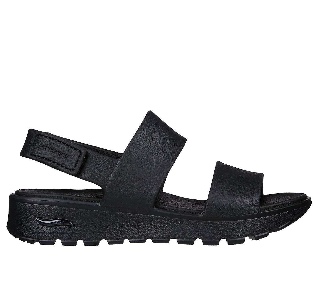 Skechers Γυναικείο Πέδιλο - Foamies: Arch Fit Footsteps - Day Dream - 111380-BBK - Black - Image 6