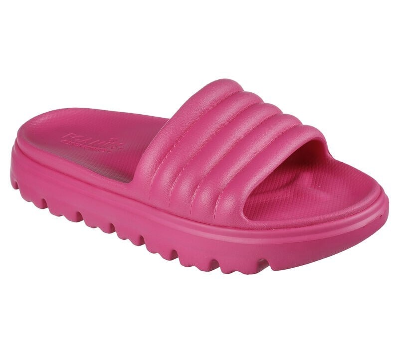Skechers Παντόφλες Γυναικείες - Foamies: Top-Level - 111450-HPK - HOT PINK