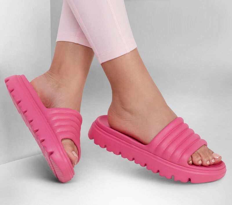Skechers Παντόφλες Γυναικείες - Foamies: Top-Level - 111450-HPK - HOT PINK - Image 3