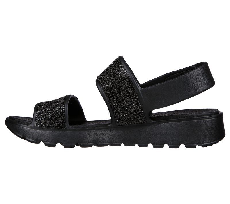 Skechers Γυναικείο Πέδιλο-Σανδάλι - FOOTSTEPS - 111572-BBK - Black - Image 4