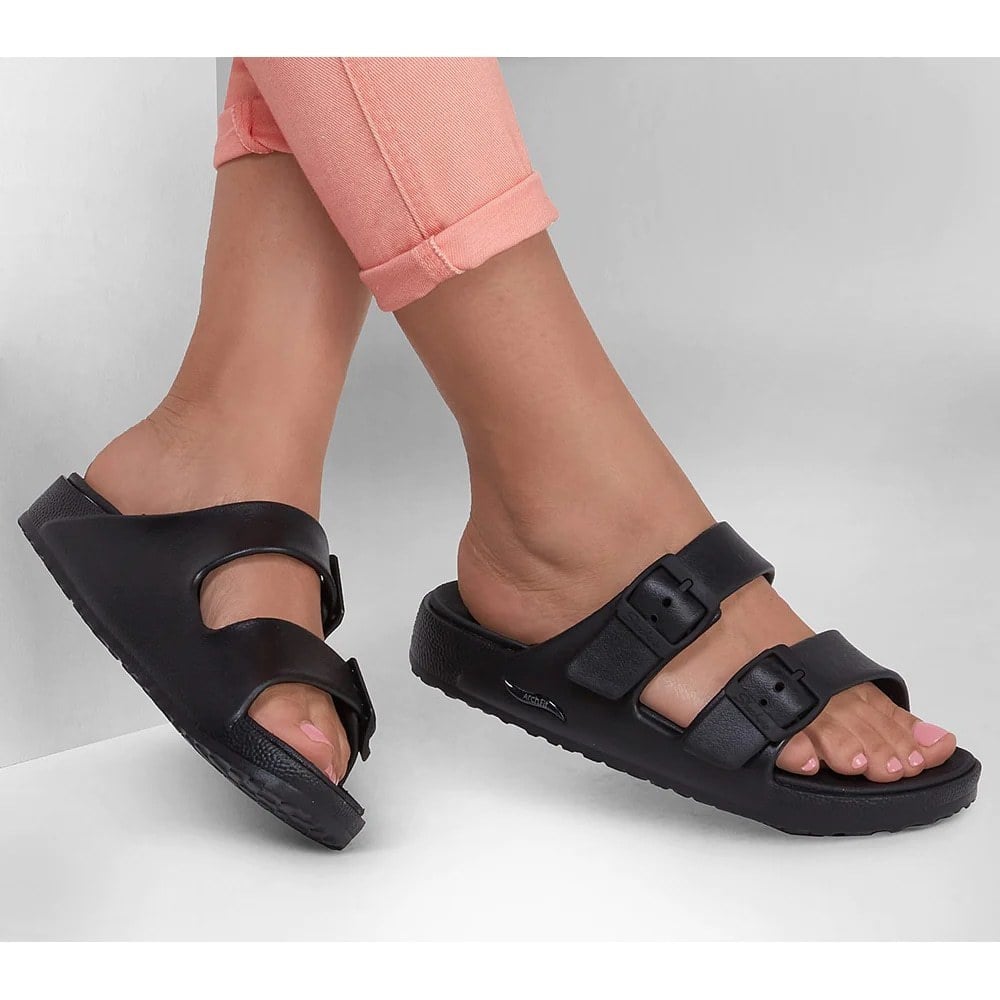 Skechers Σανδάλια Πέδιλα Γυναικεία - Foamies: Arch Fit Cali Breeze 2.0 - 111590-BBK Black - Image 2