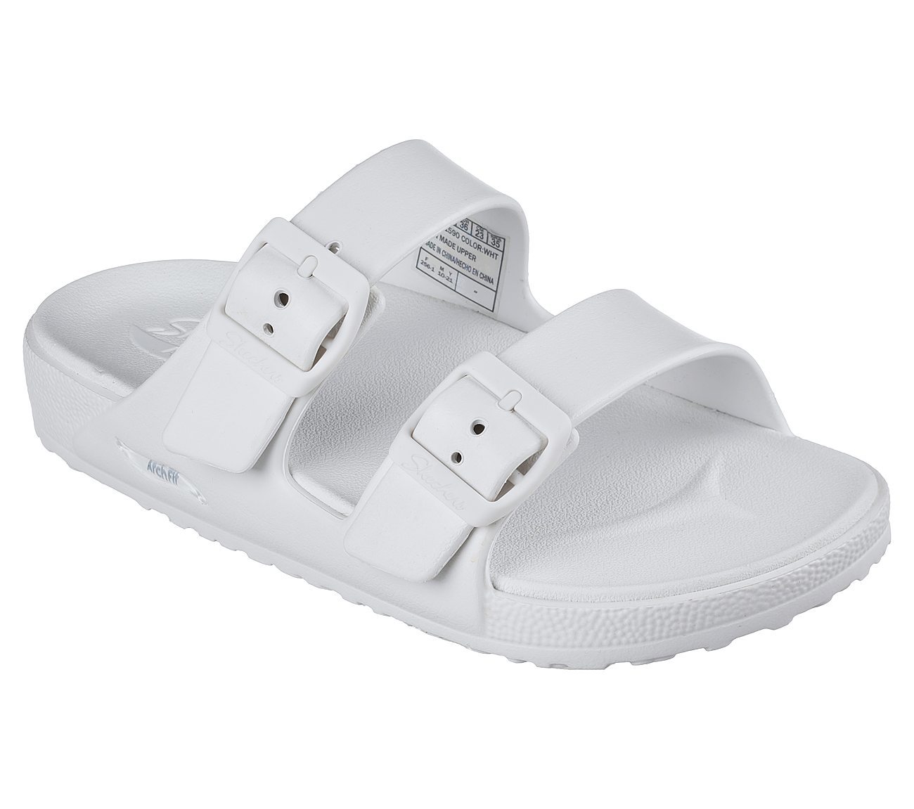 Skechers Σανδάλια Πέδιλα Γυναικεία - Foamies: Arch Fit Cali Breeze 2.0 - 111590-WHT - White