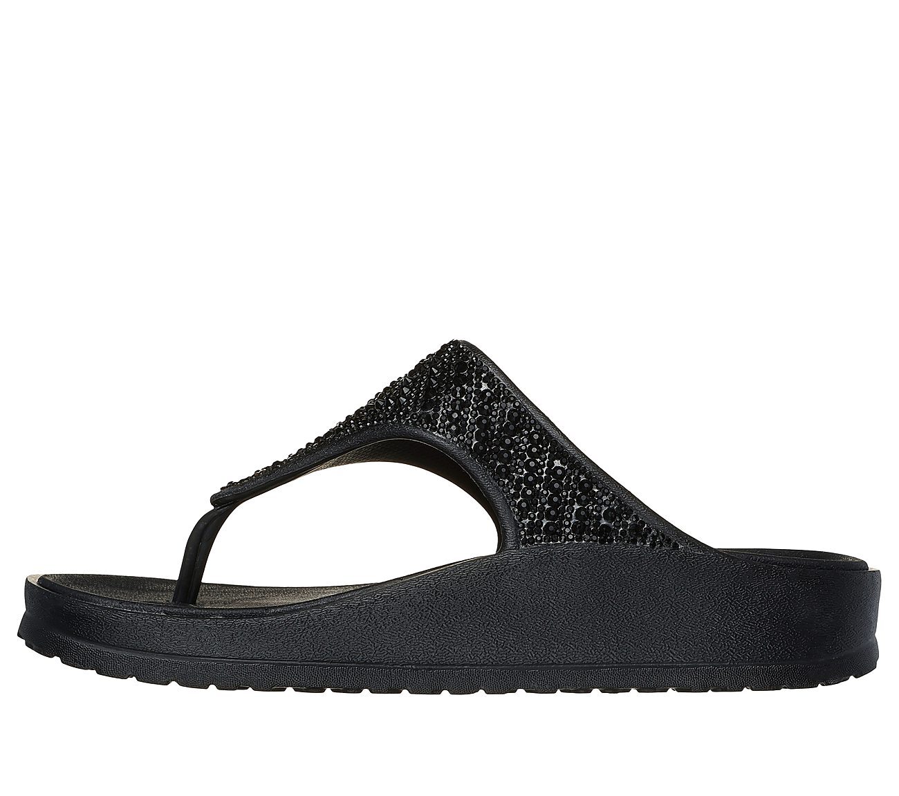 Skechers Γυναικείο Πέδιλο-Σανδάλι - Foamies: Arch Fit Cali Breeze - Shine On - 111599-BBK - Black - Image 5