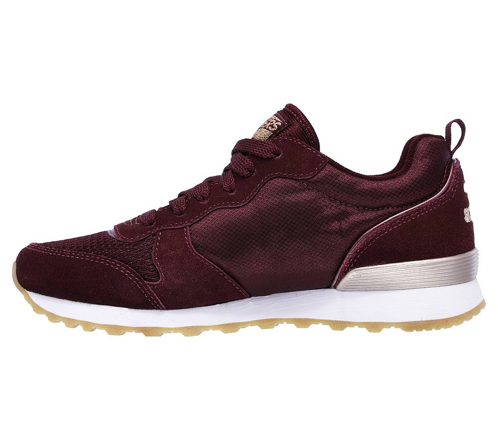 Skechers Παπούτσι Γυναικείο -OG 85 - Goldn Gurl 111-BURG BURG Red - Image 3