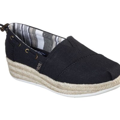 Skechers Γυναικείες Εσπαντρίγιες - Bobs HighLights 2.0 - Yacht Master 113075-BLK