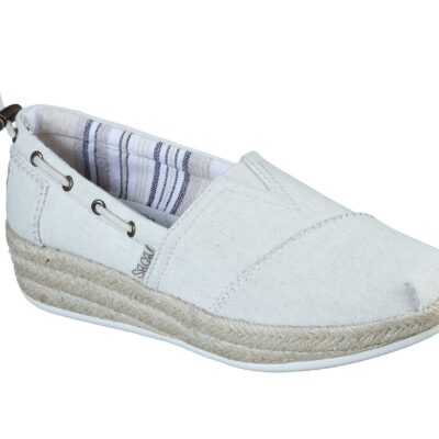 Skechers Γυναικείες Εσπαντρίγιες - Bobs HighLights 2.0 - Yacht Master 113075-NAT Natural
