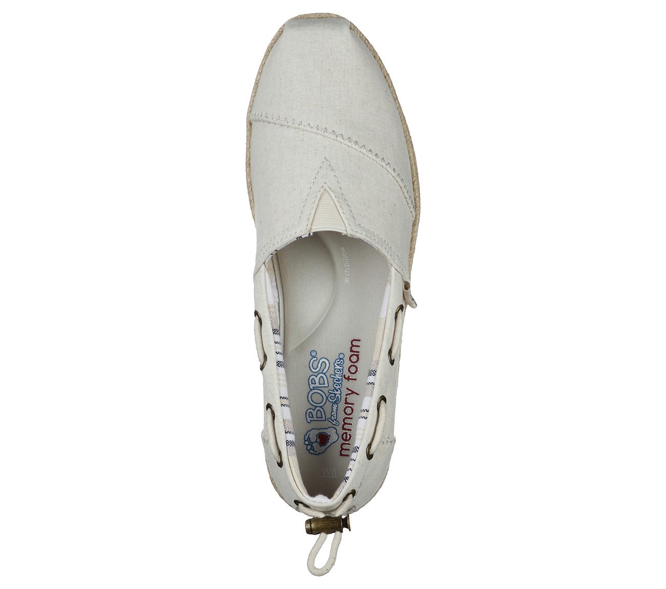 Skechers Γυναικείες Εσπαντρίγιες - Bobs HighLights 2.0 - Yacht Master 113075-NAT Natural - Image 4
