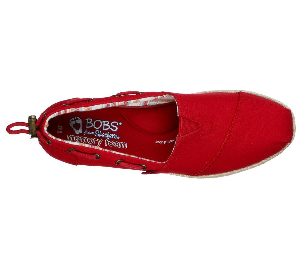 Skechers Γυναικείες Εσπαντρίγιες - Bobs HighLights 2.0 - Yacht Master 113075-Red - Image 4