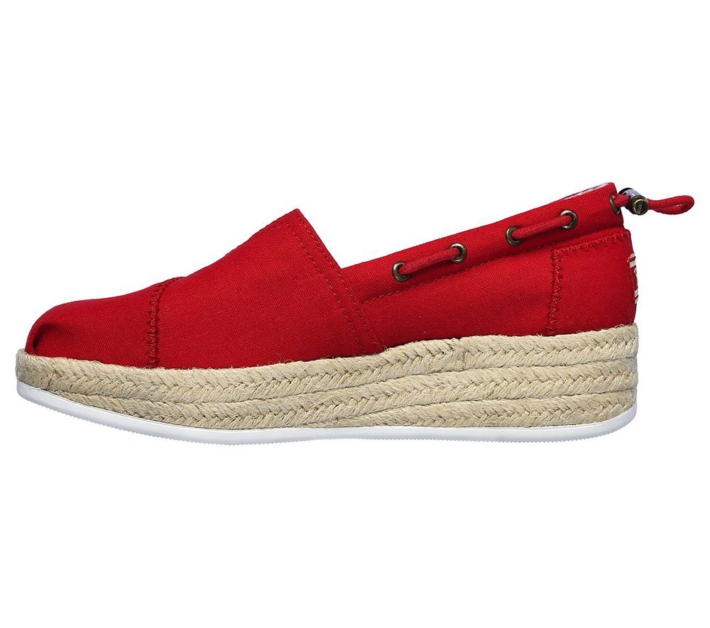 Skechers Γυναικείες Εσπαντρίγιες - Bobs HighLights 2.0 - Yacht Master 113075-Red - Image 2
