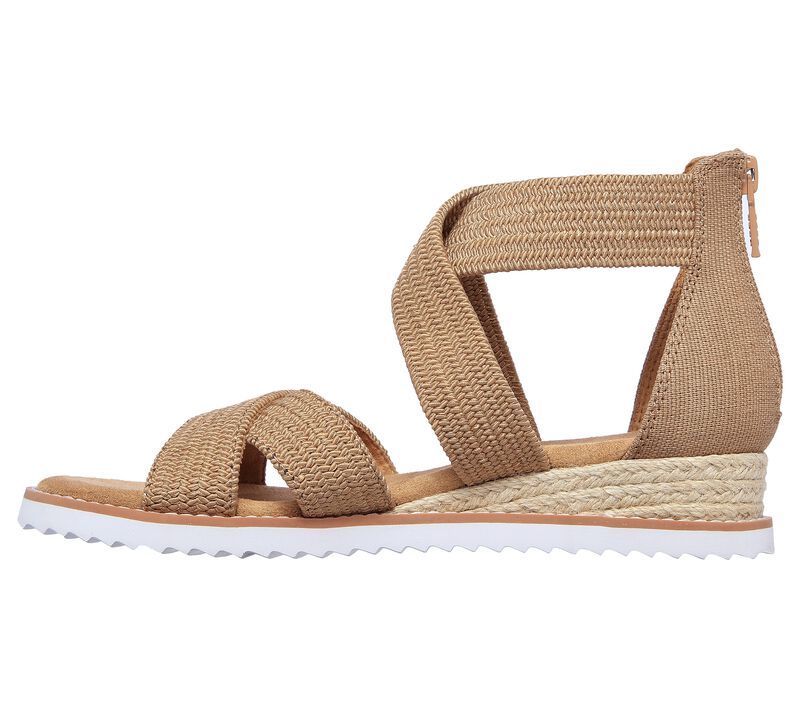 Skechers Γυναικείο Πέδιλο-Σανδάλι - BOBS Desert Kiss - Desert Nights - 113540-TAN - Image 5