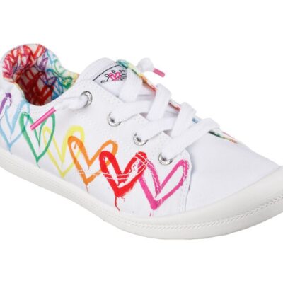 Skechers Παπούτσι Γυναικείο - BEACH BINGO (113953-WMLT) White