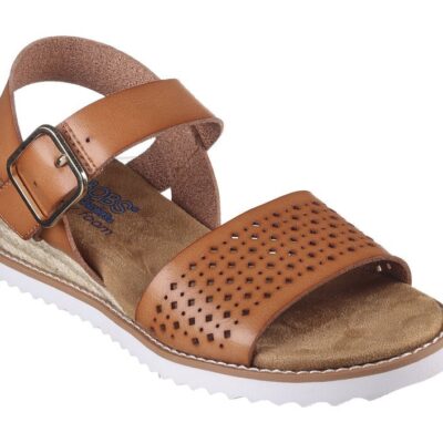 Skechers Γυναικείο Πέδιλο-Σανδάλι - BOBS Desert Kiss - Sunny Flair - 114143-LUG