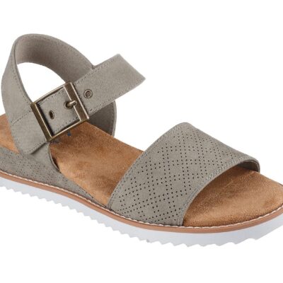Skechers Γυναικείο Πέδιλο - BOBS Desert Kiss - Serendipitous - 114147-OLV  OLIVE