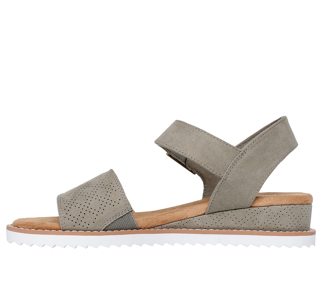 Skechers Γυναικείο Πέδιλο - BOBS Desert Kiss - Serendipitous - 114147-OLV OLIVE - Image 2