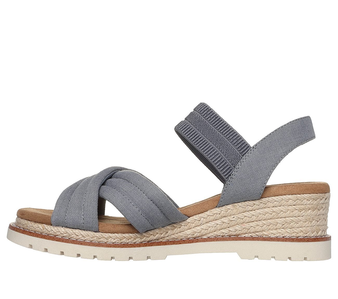 Skechers Γυναικείο Πέδιλο - BOBS Desert Chill - Sweet Crossing - 114685-GRY GRAY - Image 2