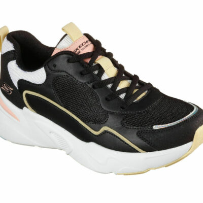 Skechers Παπούτσι Γυναικείο - Bobs BAMINA-CHILL ZONE 117041-BKMT Black
