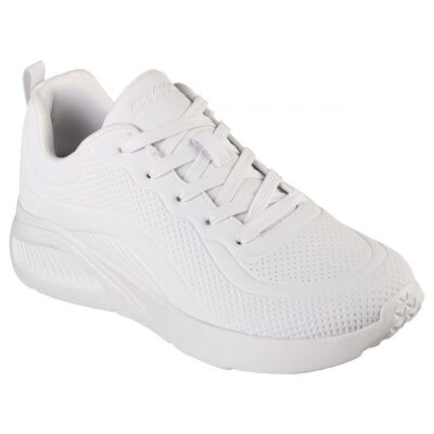 Skechers Παπούτσι Γυναικείο - Bobs Sport BUno - How Sweet 117151-WHT White