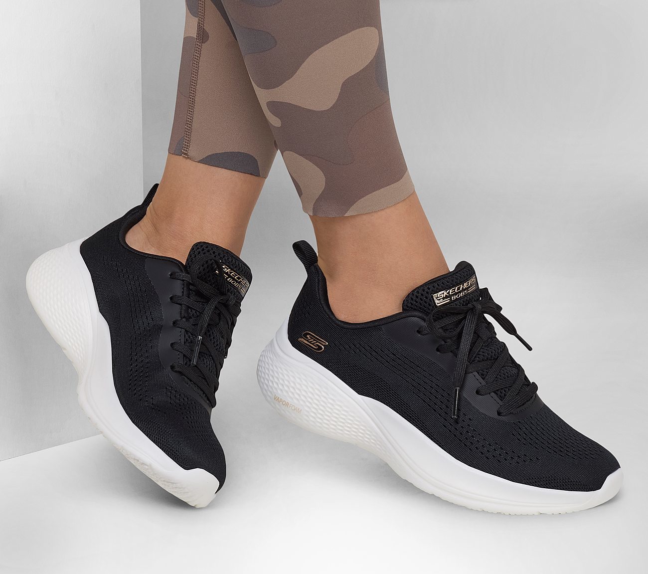 Skechers Παπούτσι Γυναικείο - BOBS Sport Infinity 117550-BLK BLACK - Image 5