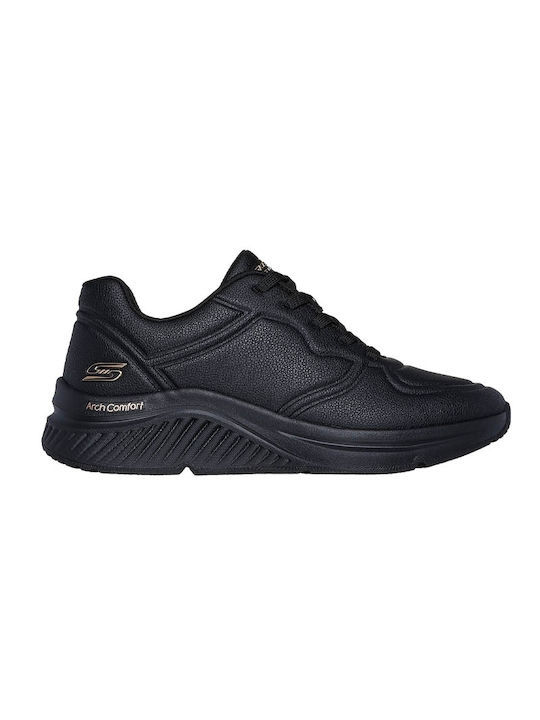 Skechers Παπούτσι Γυναικείο - Arch Comfort Pu Speckled Lace Up - 117560-BBK - Black - Image 2