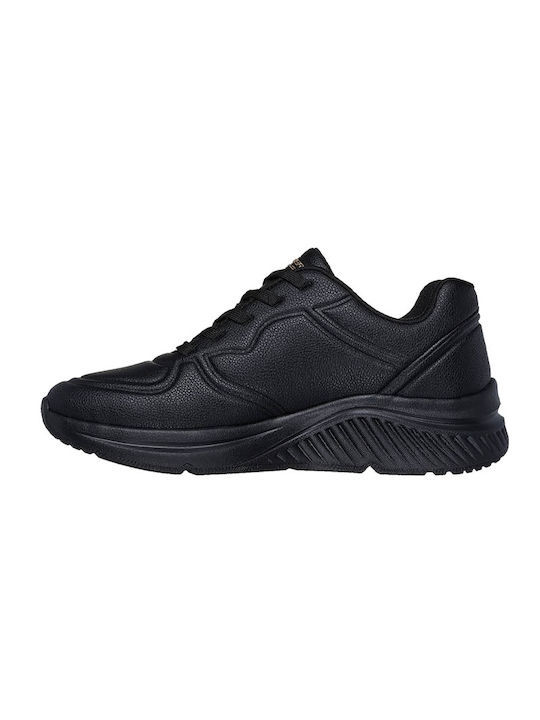 Skechers Παπούτσι Γυναικείο - Arch Comfort Pu Speckled Lace Up - 117560-BBK - Black - Image 3