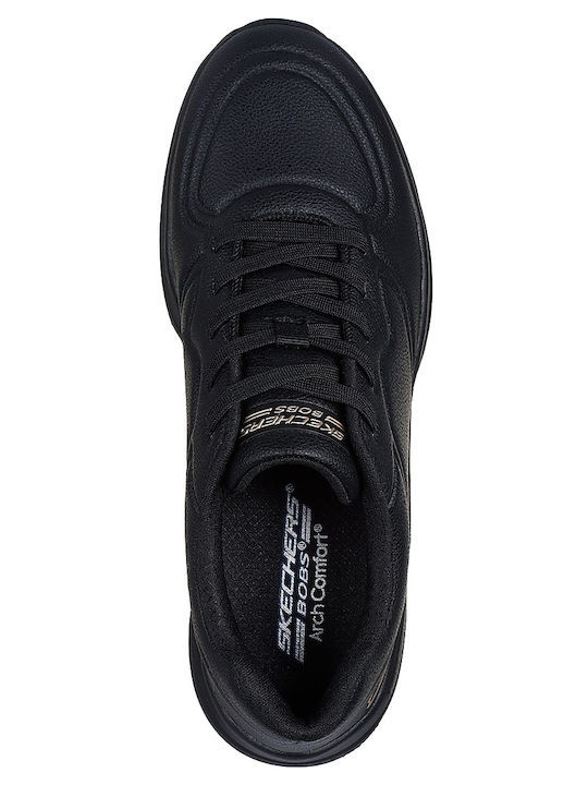Skechers Παπούτσι Γυναικείο - Arch Comfort Pu Speckled Lace Up - 117560-BBK - Black - Image 4