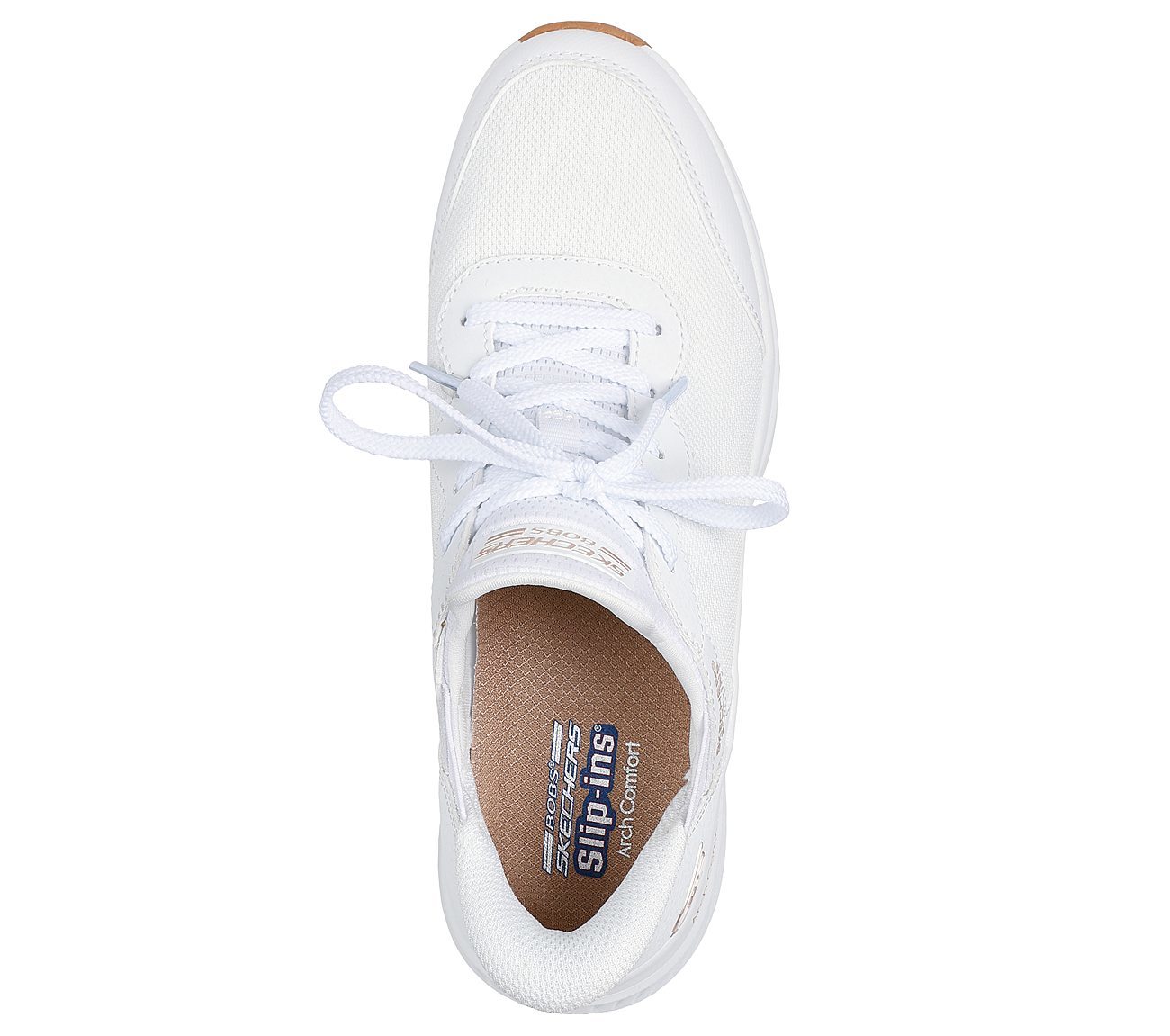Skechers Παπούτσι Γυναικείο - BOBS Arch Comfort B Sweet - A Look 117627-W WHITE - Image 4