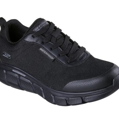 Skechers Παπούτσι Ανδρικό - BOBS B Flex - Rainy Edge  Αδιάβροχο - 118111-BBK  Black
