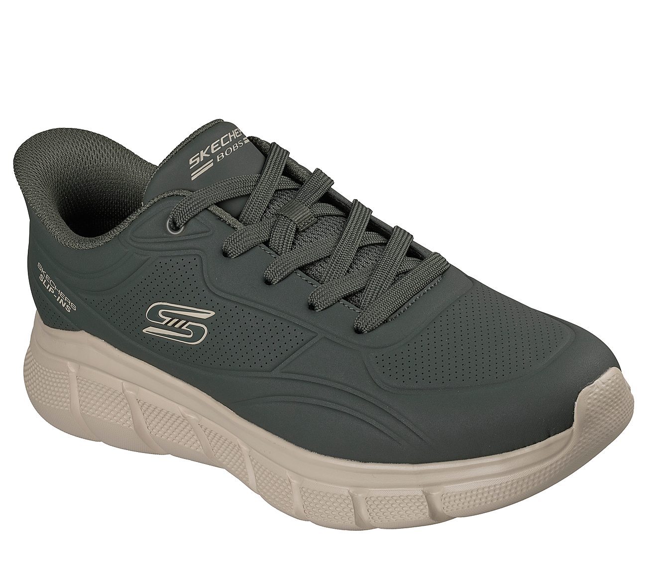 Skechers Παπούτσι Ανδρικό - Bobs B Flex - 118116-OLV - Olive