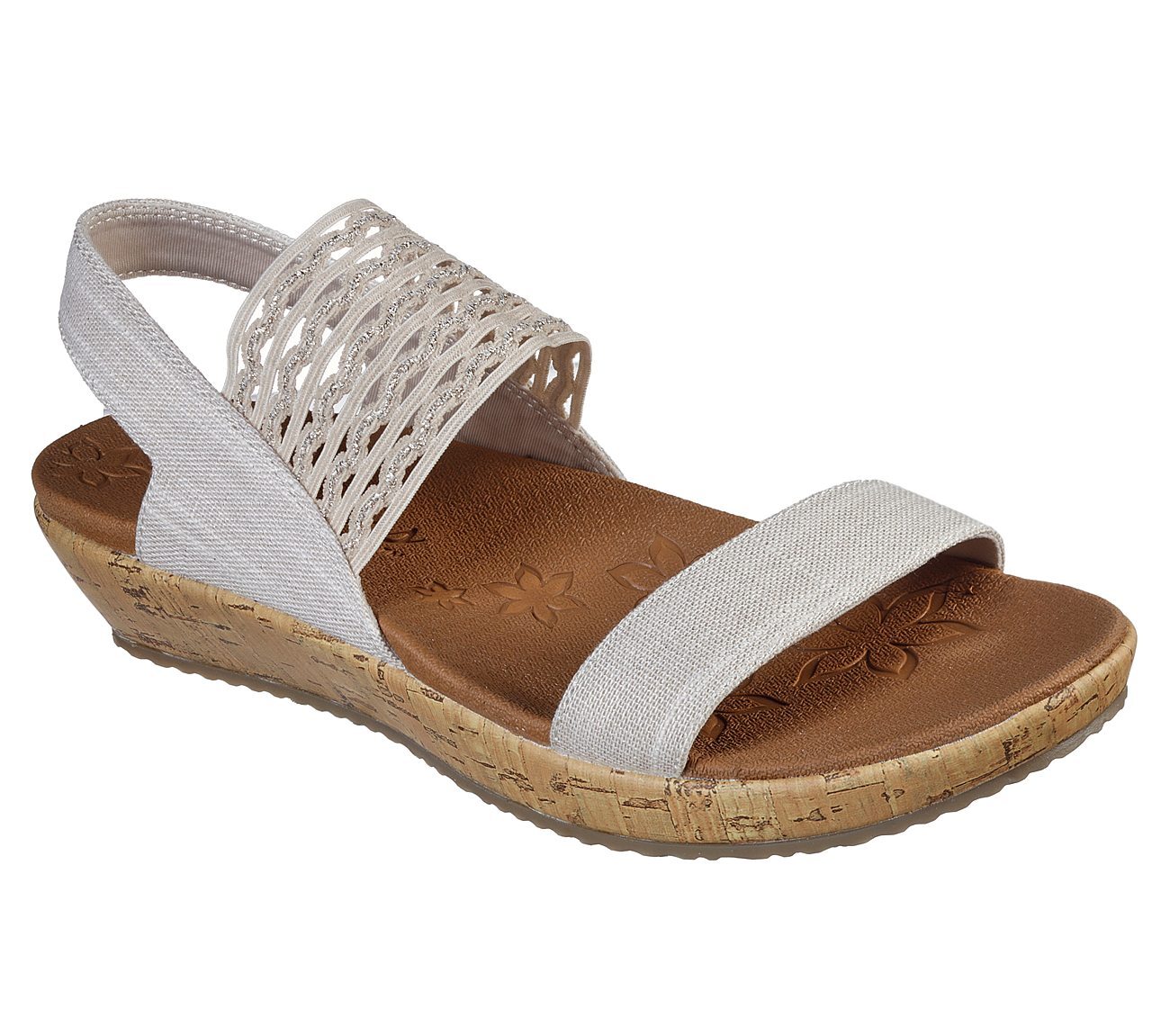 Skechers Γυναικείο Πέδιλο - Brie-Most Wanted - 119013-NUDE - Beige