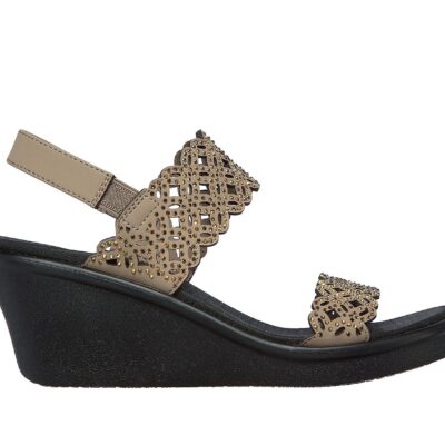 Skechers Γυναικείο Πέδιλο - Rumble On-Sassy Dayz - 119147-TPE - Beige