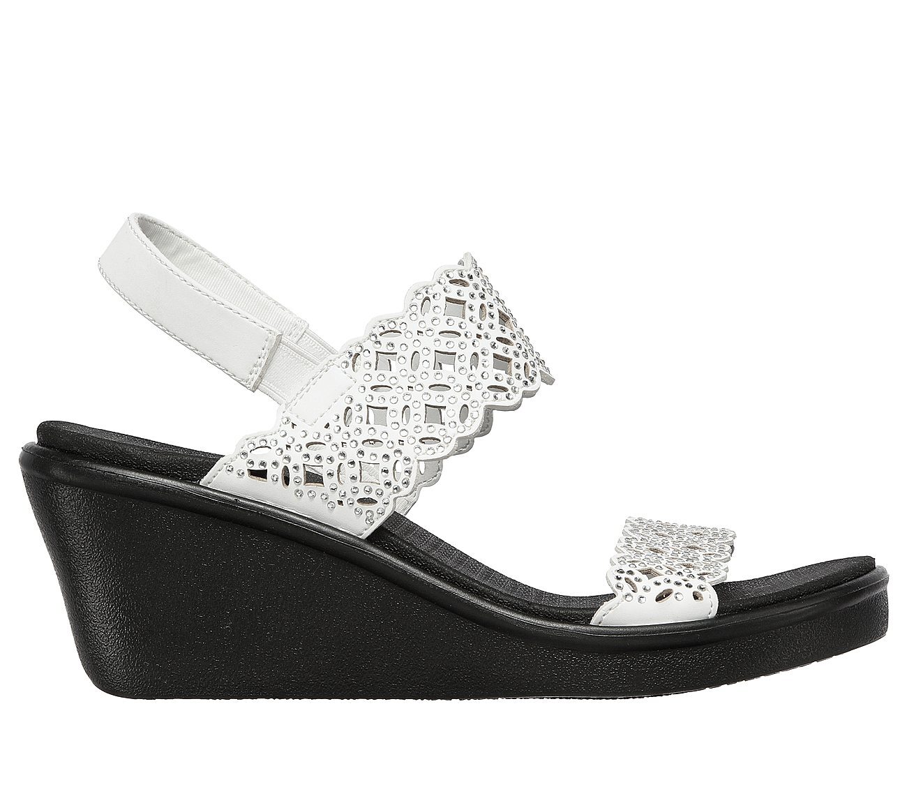 Skechers Γυναικείο Πέδιλο - Rumble On-Sassy Dayz - 119147-WHT - White - Image 2