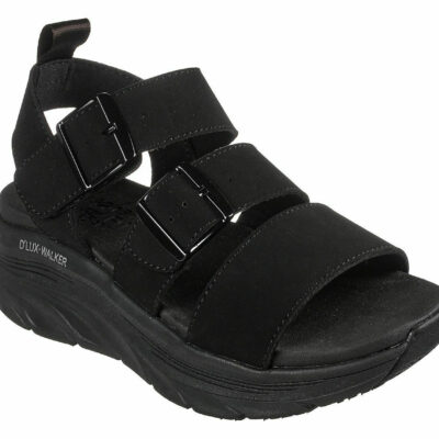 Skechers Γυναικείο Πέδιλο-Σανδάλι - D LUX WALKER-RETRO COSMOS 119234-BBK Black