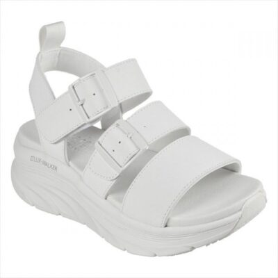 Skechers Γυναικείο Πέδιλο-Σανδάλι - D LUX WALKER-RETRO COSMOS 119234-WHT